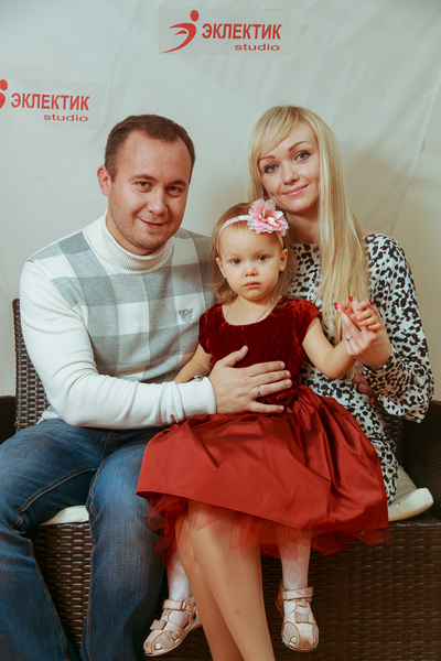 Фотогалерея новогоднего семейного праздника в Эклектик-студио 28 декабря 2013 года