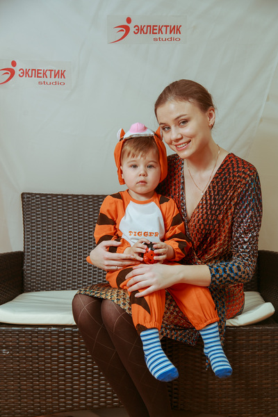 Фотогалерея новогоднего семейного праздника в Эклектик-студио 28 декабря 2013 года