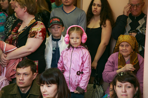 Зрители отчетного концерта 28 апреля 2013 года в 