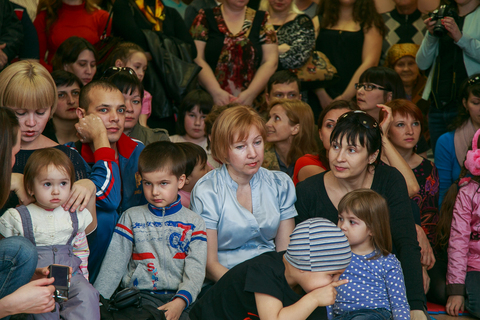 Зрители отчетного концерта 28 апреля 2013 года в 