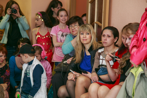 Зрители отчетного концерта 28 апреля 2013 года в 